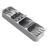 4-Tier Compact Vertical Cutlery Organizer